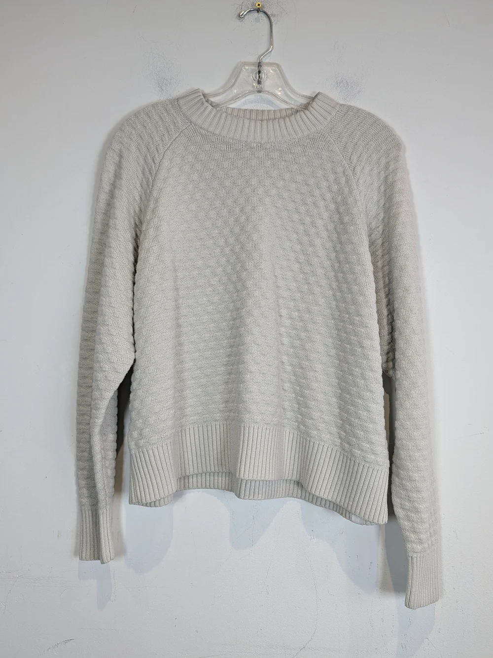 Lululemon Classic Textured Crewneck Sweater, Size Small